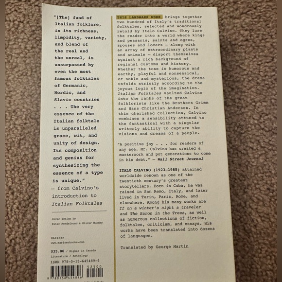 Italian Folktales Book - Picture 2 of 3